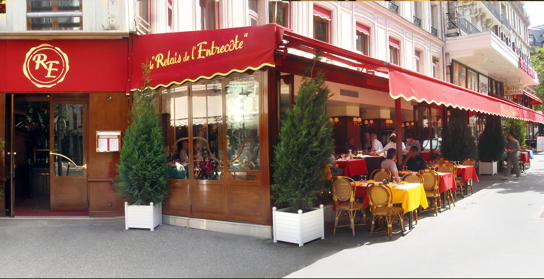 Relais l’Entrecôte restaurant in Montparnasse